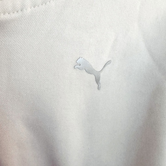 Puma Cream Cropped Hoodie - Picture 8 of 8